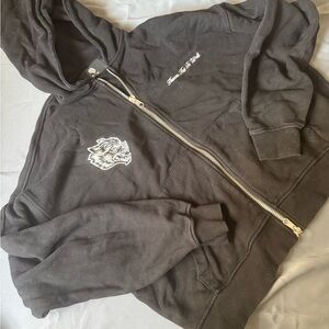 Darc Sport Black Zip Up Sweater